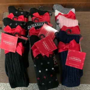 Charter Club cashmere women’s crew socks. NWT, bundle price for all is $30